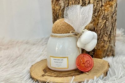 ΜΠΟΜΠΟΝΙΕΡΑ ΓΑΜΟΥ ΑΡΩΜΑΤΙΚΟ ΚΕΡΙ ΚΑΡΔΑΜΟΣ ΜΕ ΦΕΛΛΟ