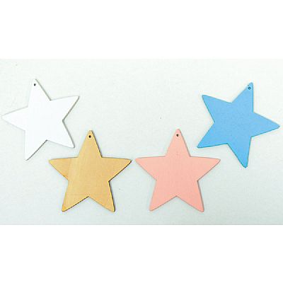 ΞΥΛΙΝΟ ΑΣΤΕΡΙ 8cm-ΣΥΣΚ.25τμχ