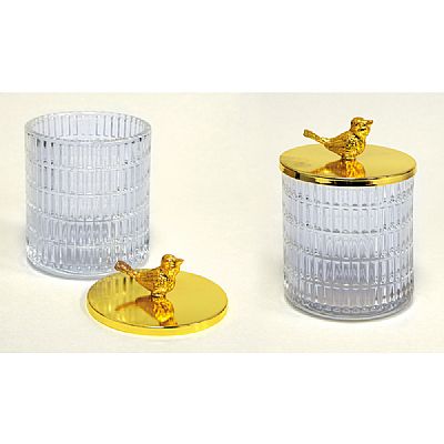 ΦΟΝΤΑΝΙΕΡΑ ΜΕ ΧΡΥΣΟ ΚΑΠΑΚΙ 12cm x 8cm 