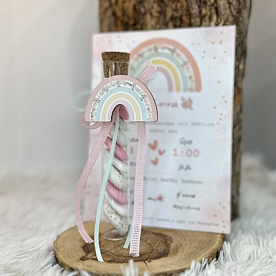 ΜΠΟΜΠΟΝΙΕΡΑ ΒΑΠΤΙΣΗΣ ΣΩΛΗΝΑΣ ΜΕ ΟΥΡΑΝΙΟ ΤΟΞΟ ΜΑΓΝΗΤΑΚΙ